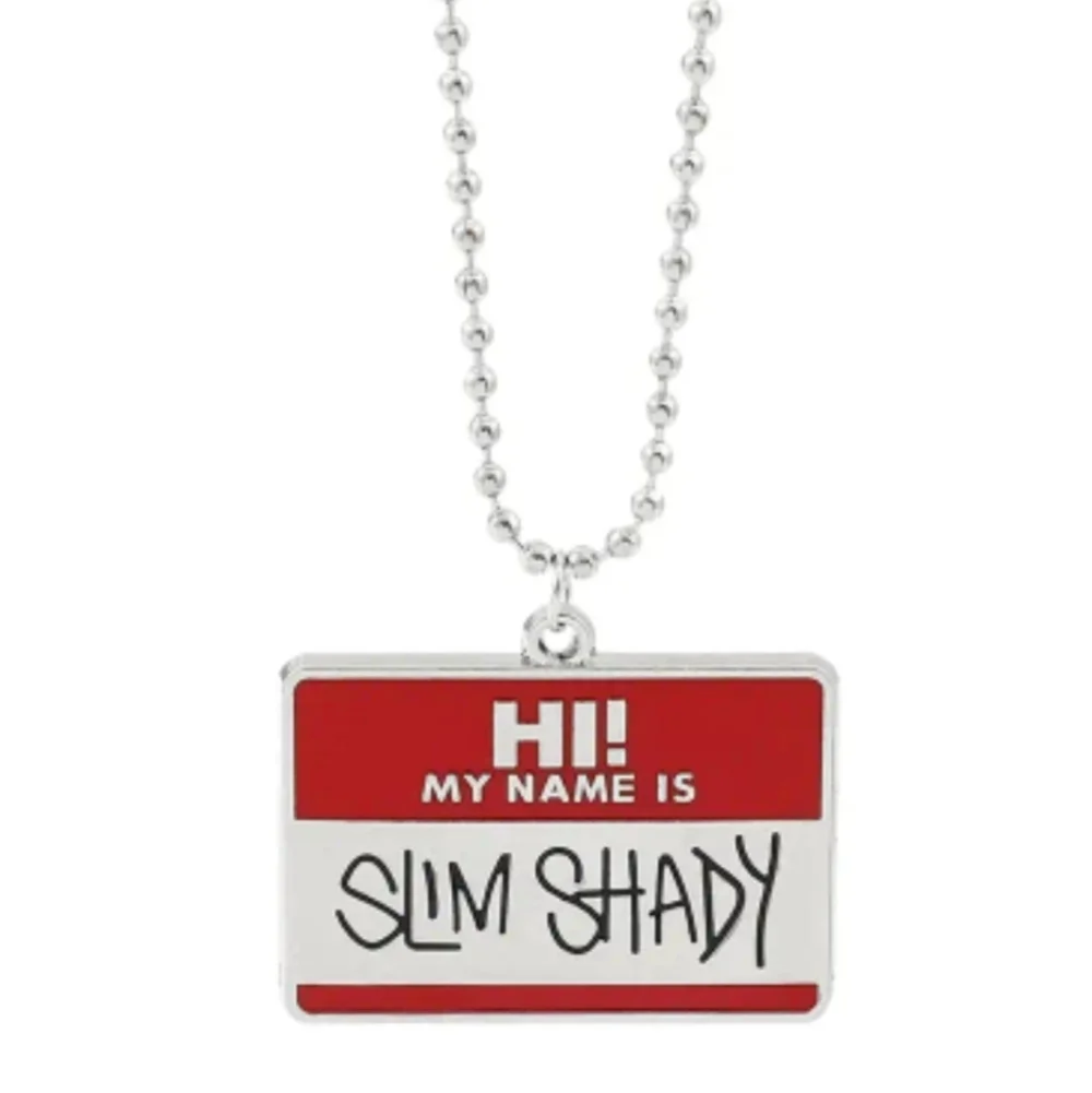 Rip-Hop Rapper Eminem Tag Pendant Necklace